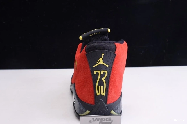 Cheap TBK Challenge 654459-670 Jordan Red Air Retro 14 0819